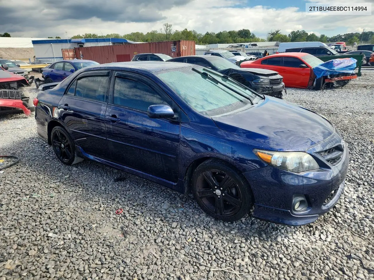 2013 TOYOTA COROLLA VIN 2T1BU4EE8DC114994 — фото 4