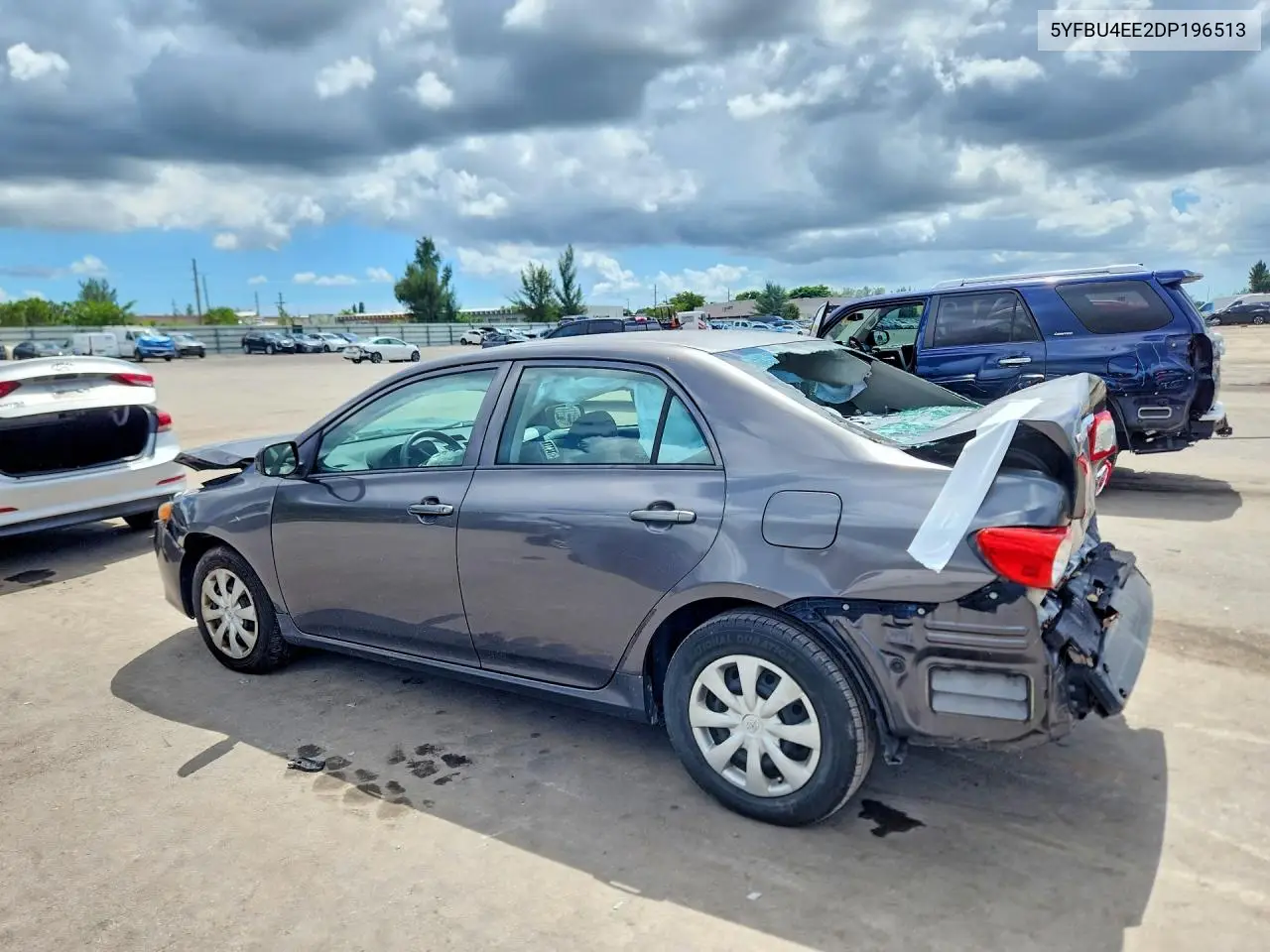 2013 TOYOTA COROLLA VIN 5YFBU4EE2DP196513 — фото 2