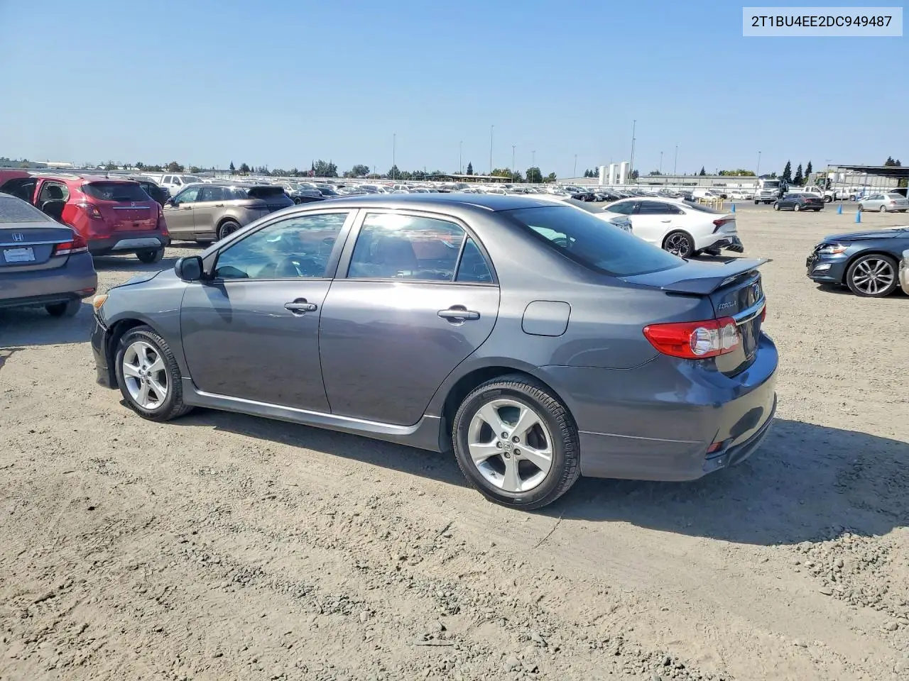2013 TOYOTA COROLLA VIN 2T1BU4EE2DC949487 — фото 2
