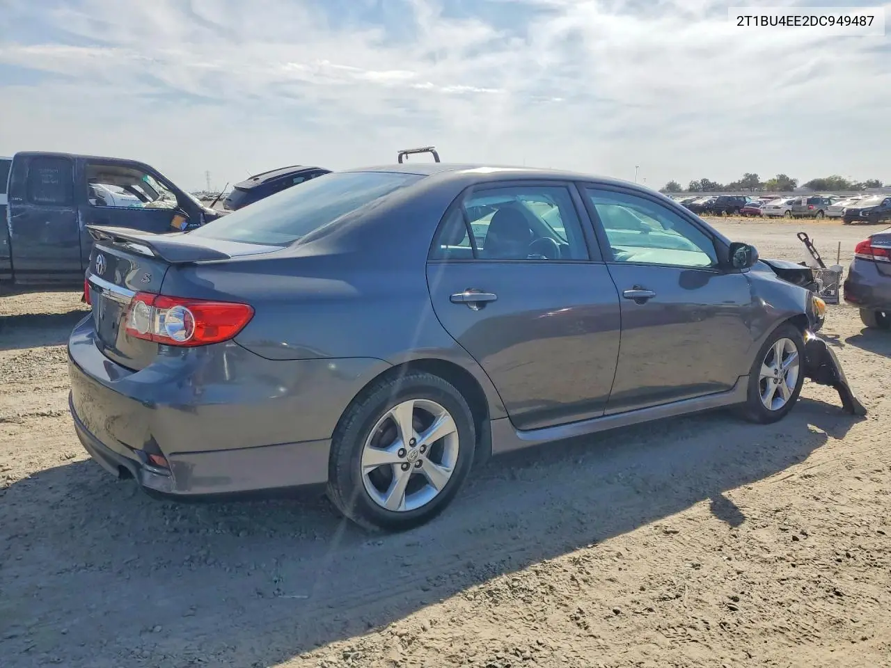 2013 TOYOTA COROLLA VIN 2T1BU4EE2DC949487 — фото 3