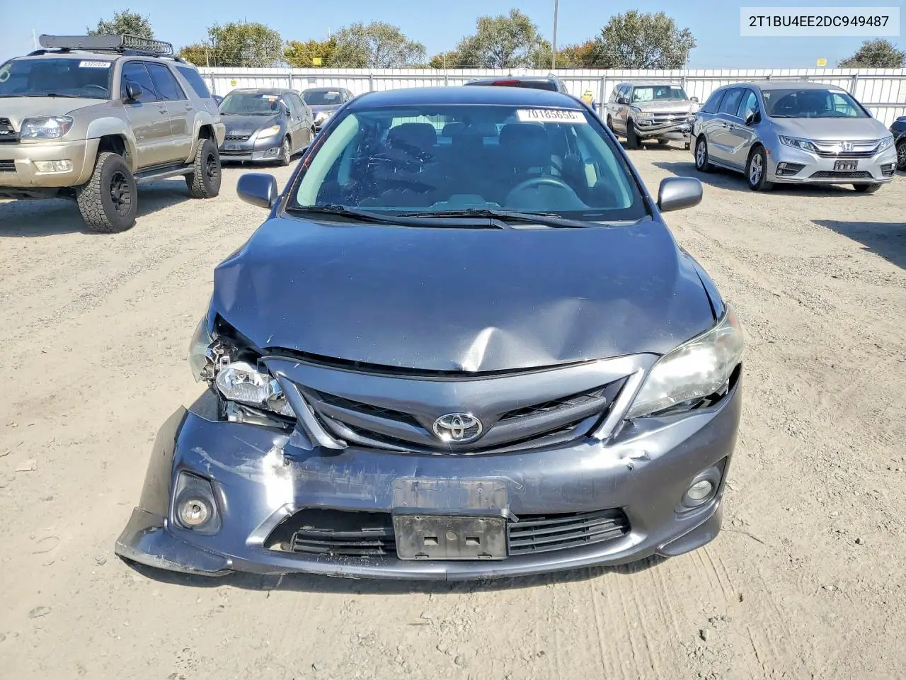 2013 TOYOTA COROLLA VIN 2T1BU4EE2DC949487 — фото 5