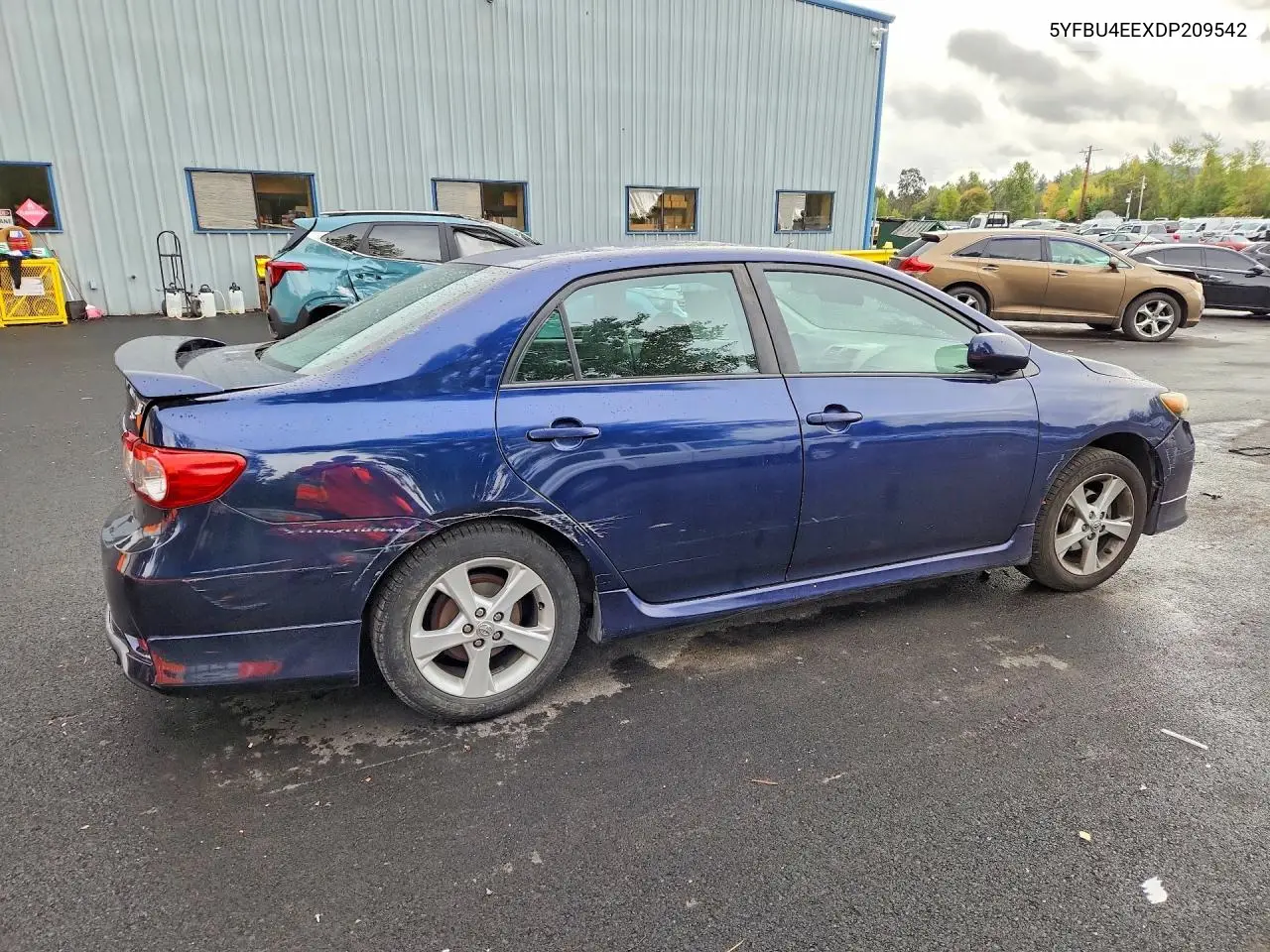 2013 TOYOTA COROLLA VIN 5YFBU4EEXDP209542 — фото 3