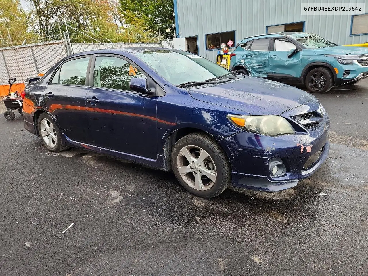 2013 TOYOTA COROLLA VIN 5YFBU4EEXDP209542 — фото 4