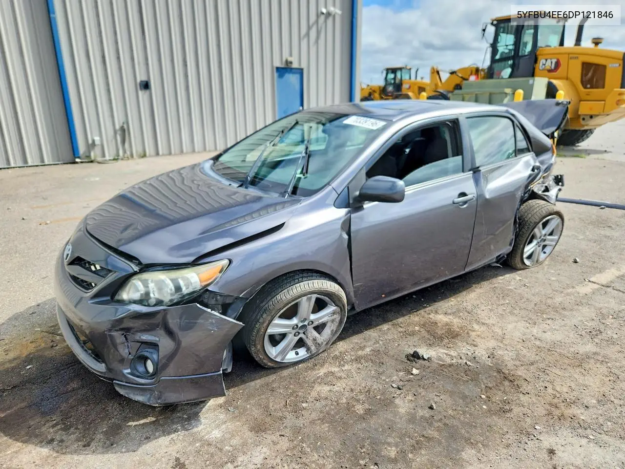 TOYOTA COROLLA 2013, VIN 5YFBU4EE6DP121846