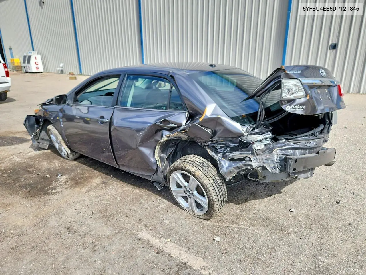 2013 TOYOTA COROLLA VIN 5YFBU4EE6DP121846 — фото 2