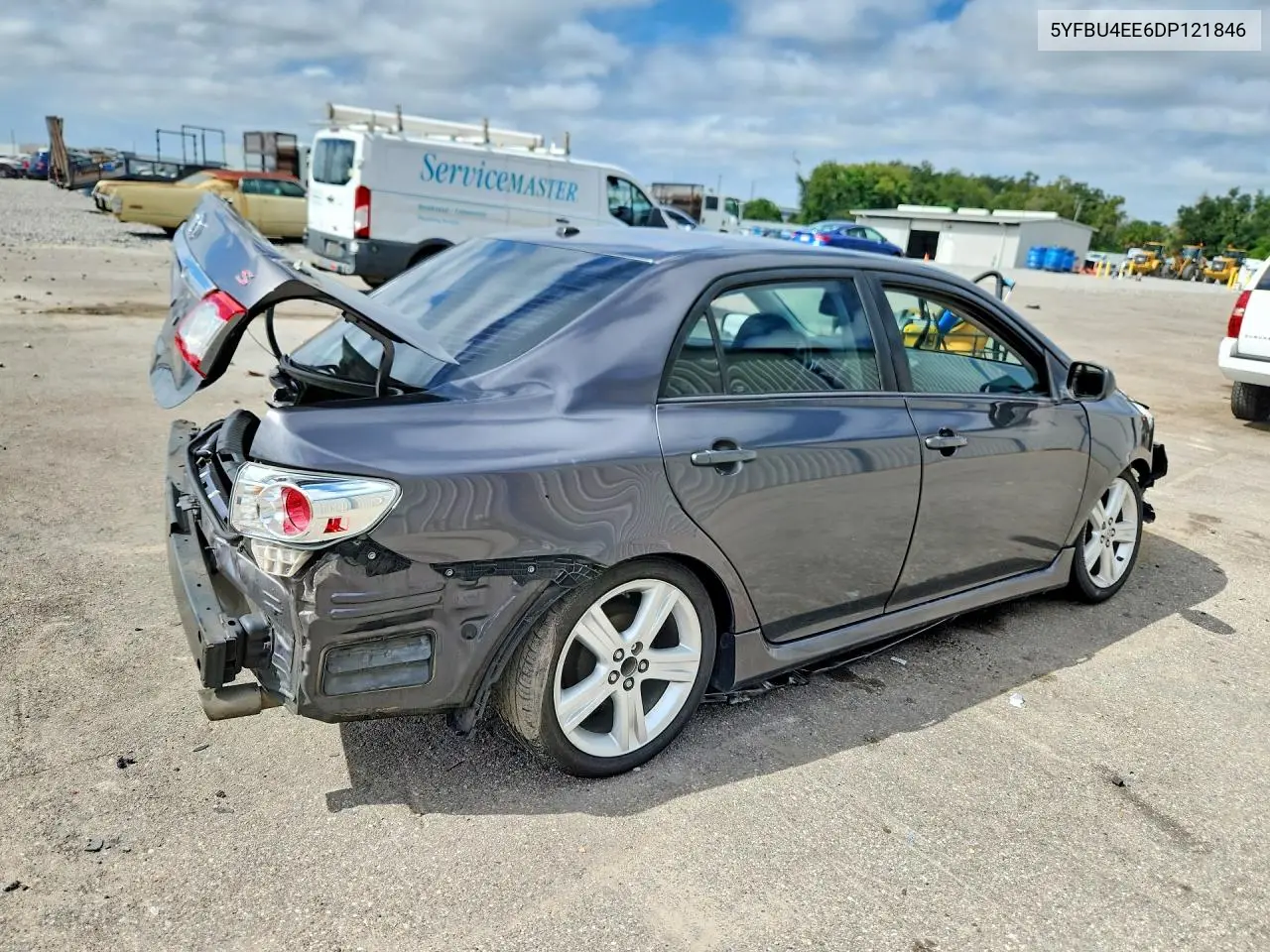 2013 TOYOTA COROLLA VIN 5YFBU4EE6DP121846 — фото 3