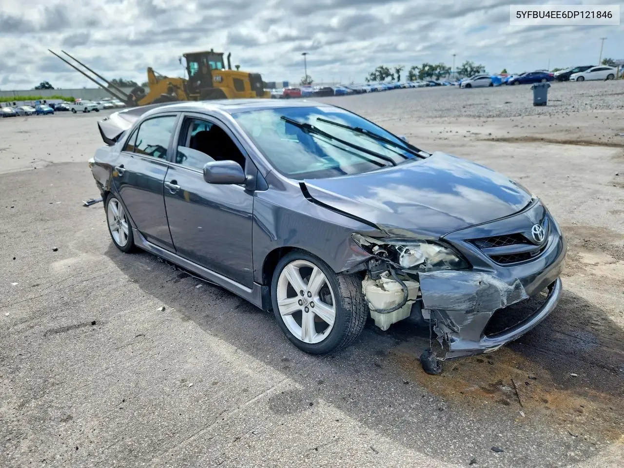 2013 TOYOTA COROLLA VIN 5YFBU4EE6DP121846 — фото 4