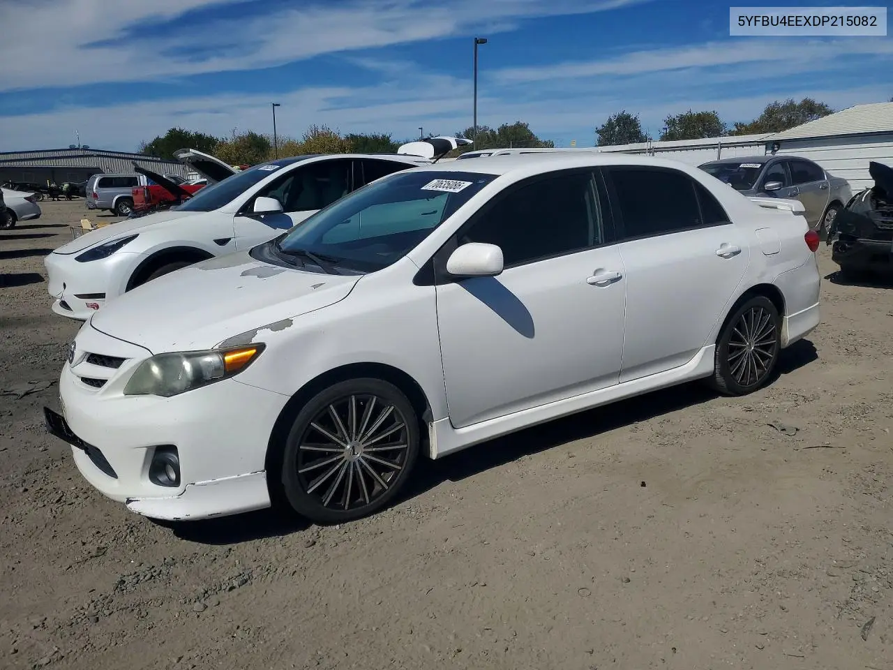 TOYOTA COROLLA 2013, VIN 5YFBU4EEXDP215082