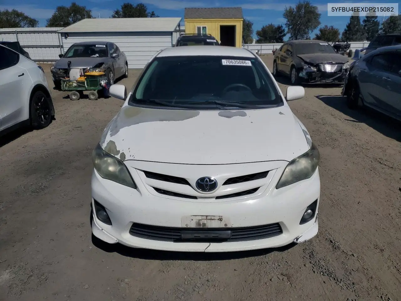 2013 TOYOTA COROLLA VIN 5YFBU4EEXDP215082 — фото 5