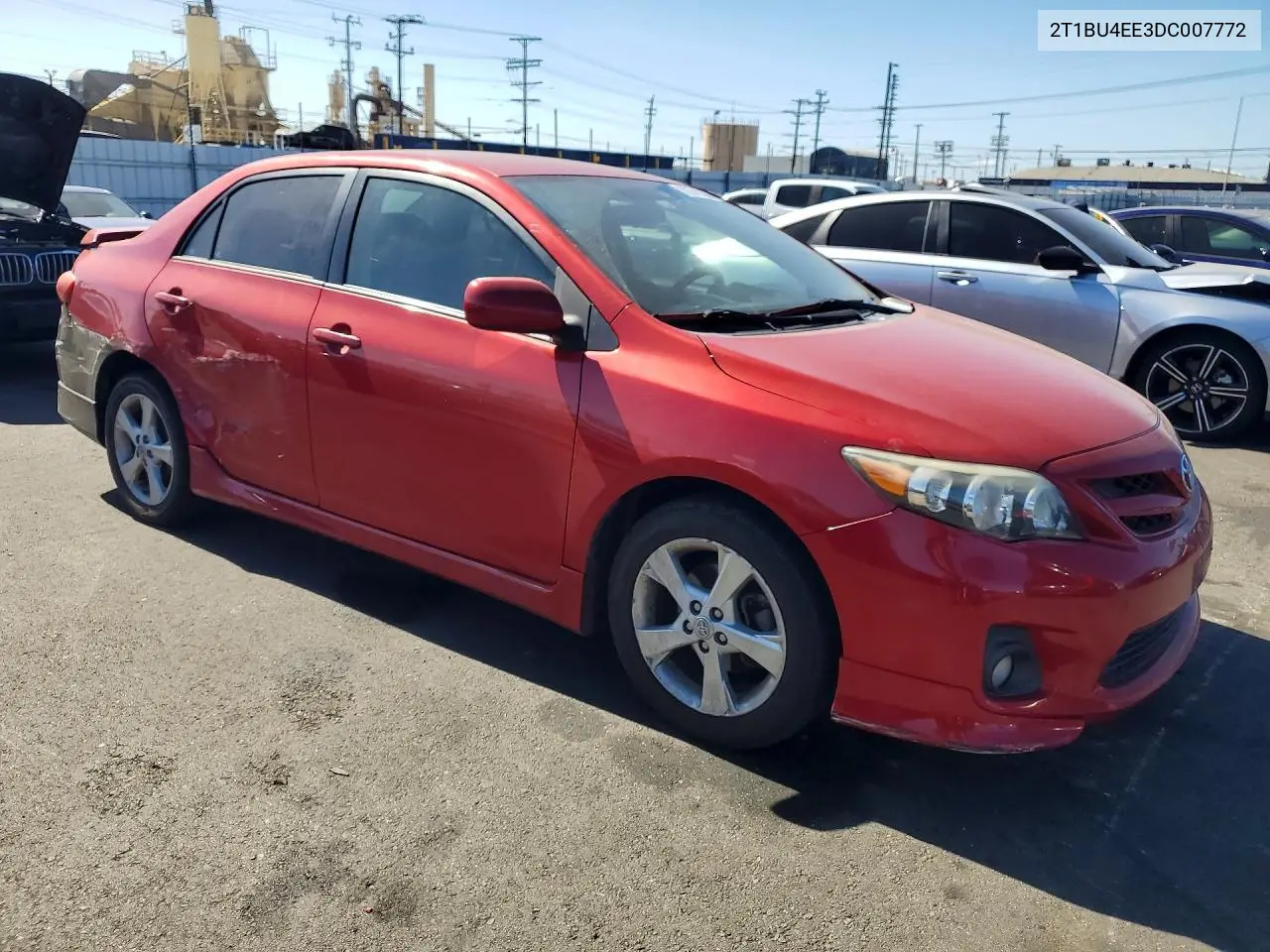 2013 TOYOTA COROLLA VIN 2T1BU4EE3DC007772 — фото 4