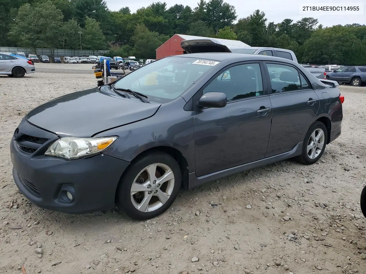 TOYOTA COROLLA 2013, VIN 2T1BU4EE9DC114955