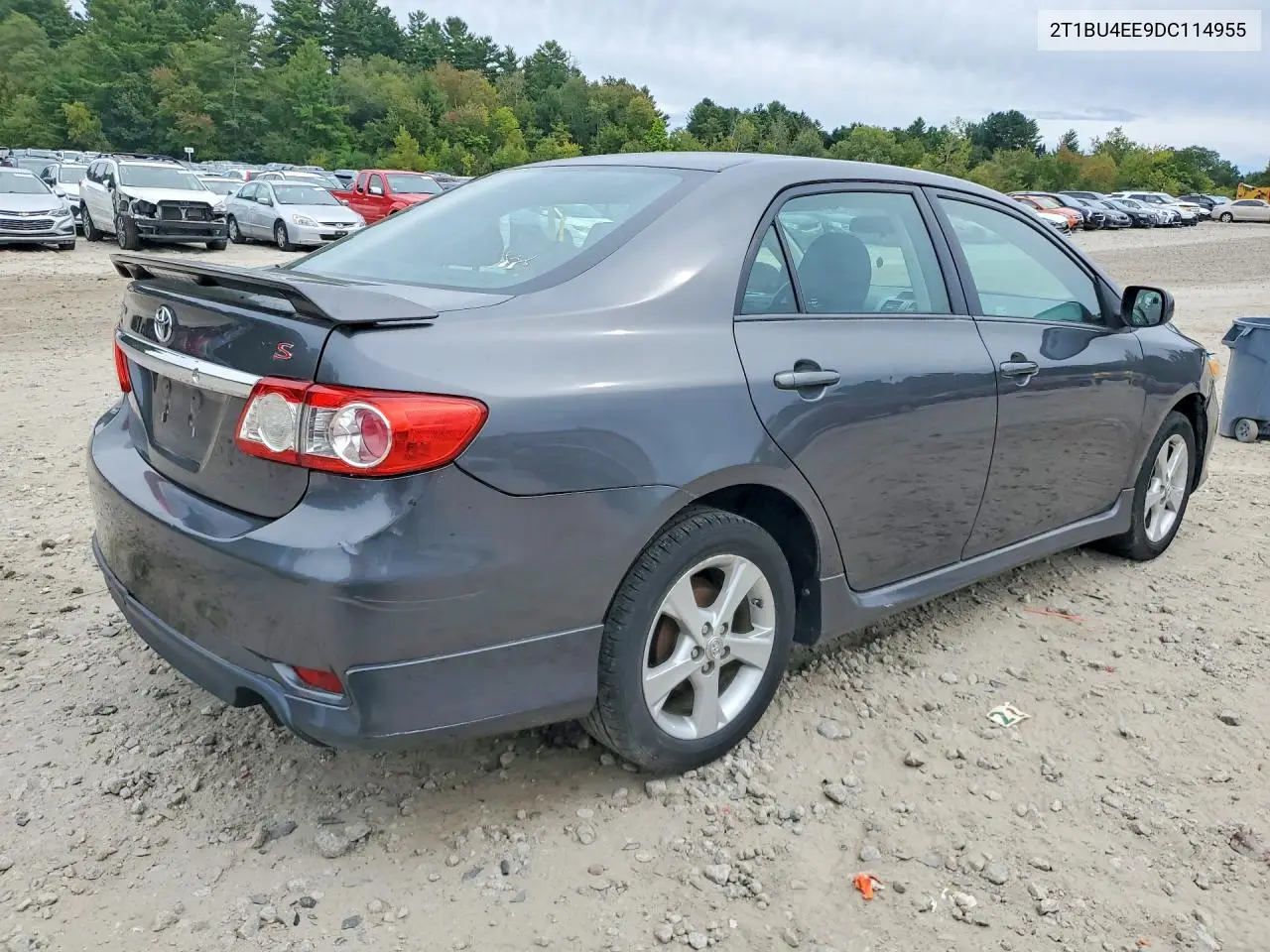 2013 TOYOTA COROLLA VIN 2T1BU4EE9DC114955 — фото 3