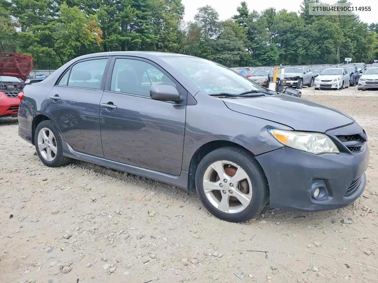 2013 TOYOTA COROLLA VIN 2T1BU4EE9DC114955 — фото 4