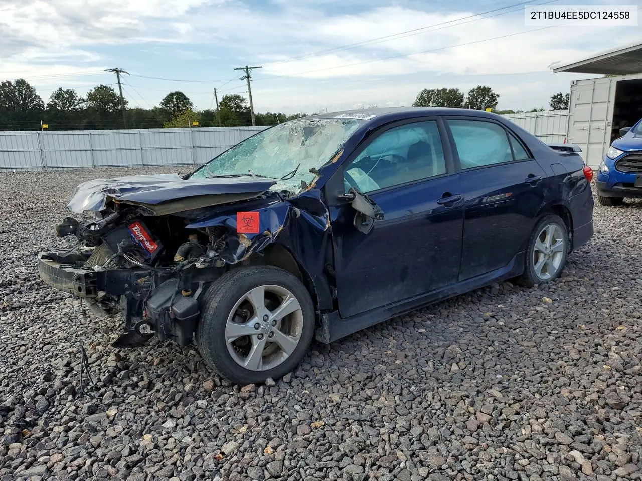 TOYOTA COROLLA 2013, VIN 2T1BU4EE5DC124558