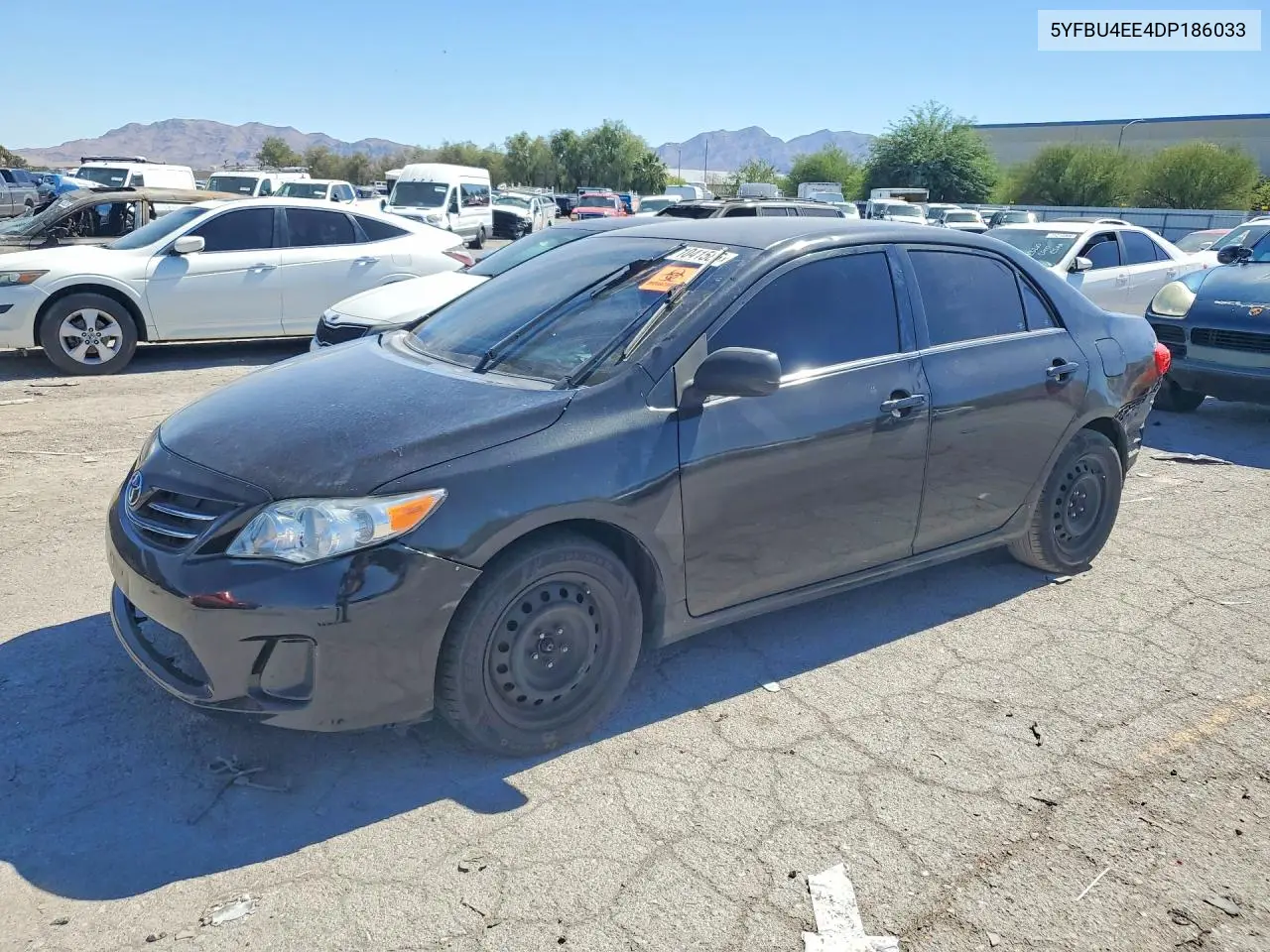 TOYOTA COROLLA 2013, VIN 5YFBU4EE4DP186033