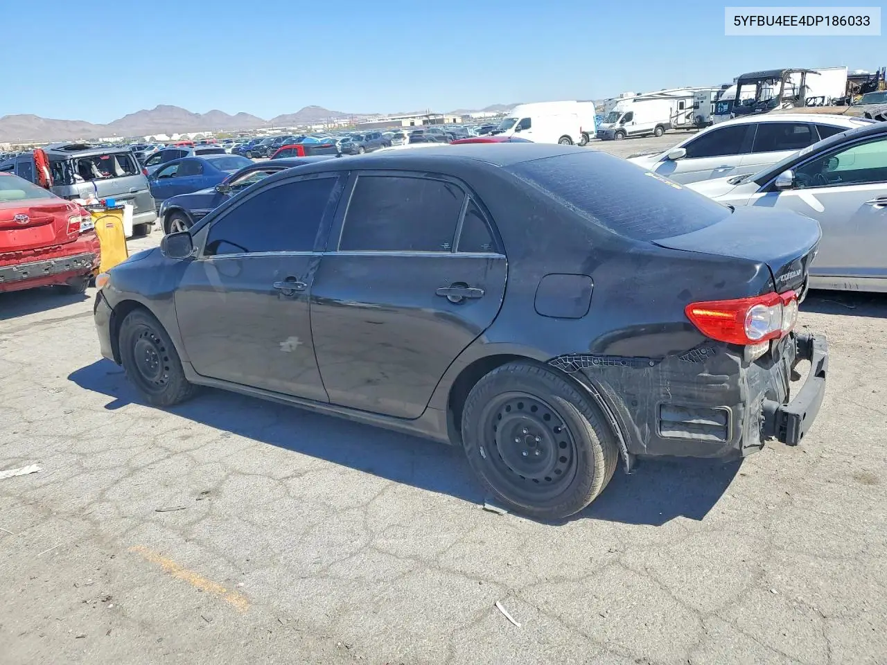 2013 TOYOTA COROLLA VIN 5YFBU4EE4DP186033 — фото 2
