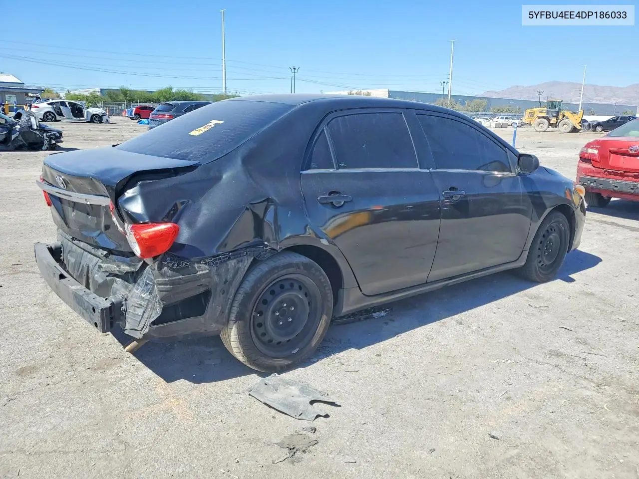 2013 TOYOTA COROLLA VIN 5YFBU4EE4DP186033 — фото 3