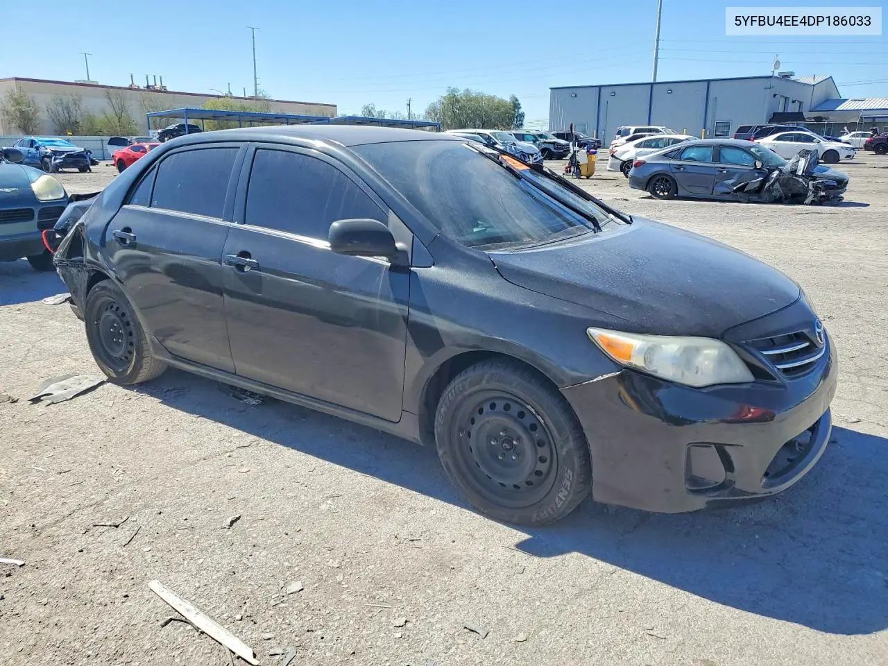2013 TOYOTA COROLLA VIN 5YFBU4EE4DP186033 — фото 4