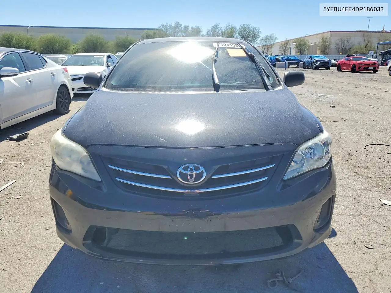 2013 TOYOTA COROLLA VIN 5YFBU4EE4DP186033 — фото 5