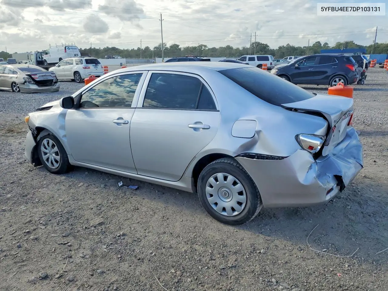 2013 TOYOTA COROLLA VIN 5YFBU4EE7DP103131 — фото 2