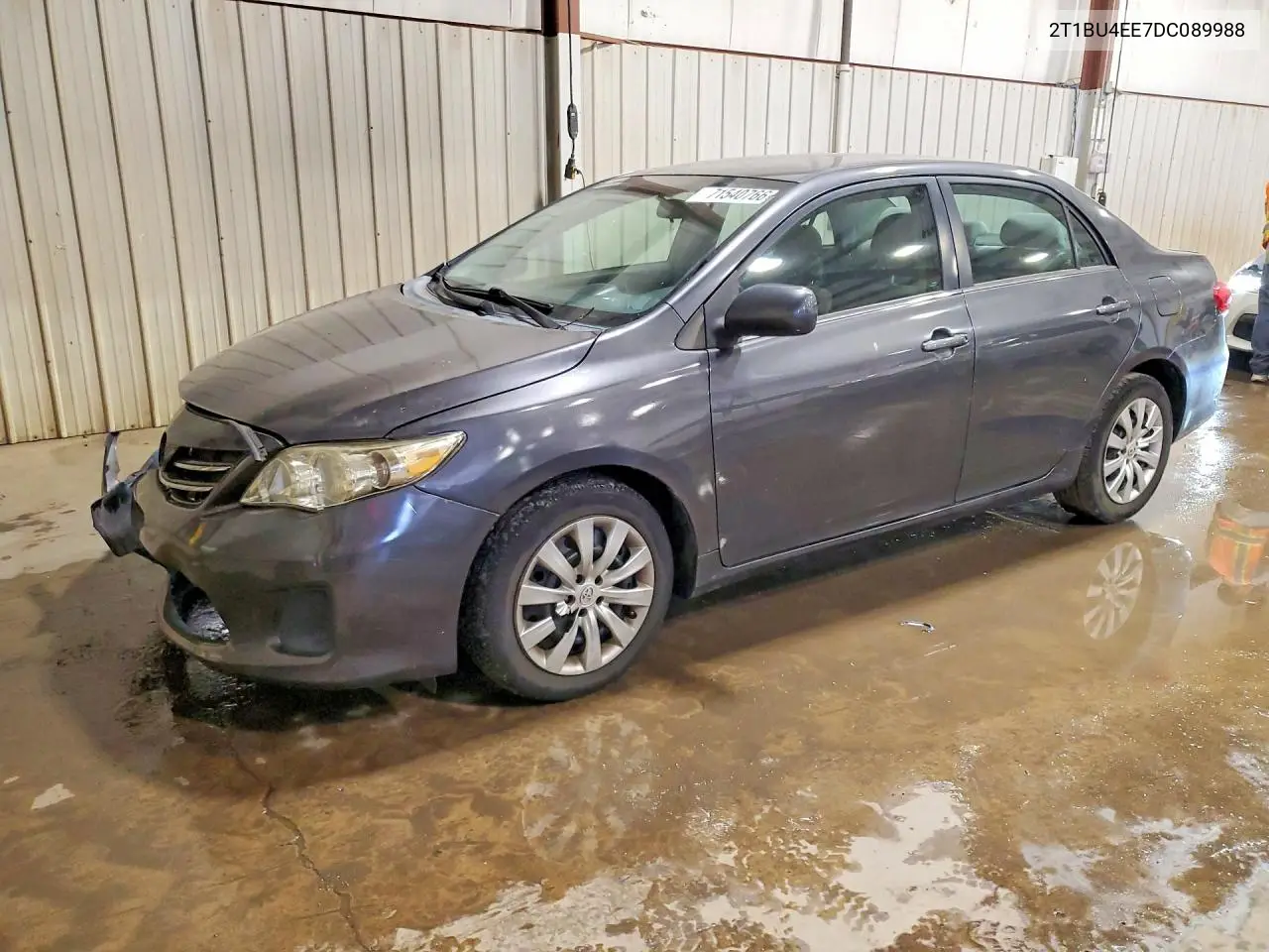 TOYOTA COROLLA 2013, VIN 2T1BU4EE7DC089988
