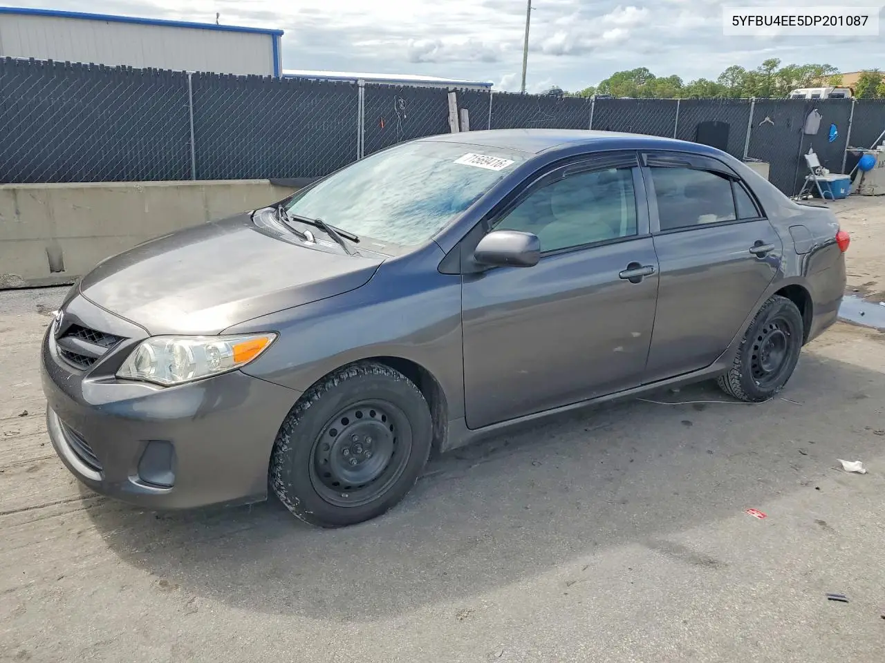 TOYOTA COROLLA 2013, VIN 5YFBU4EE5DP201087