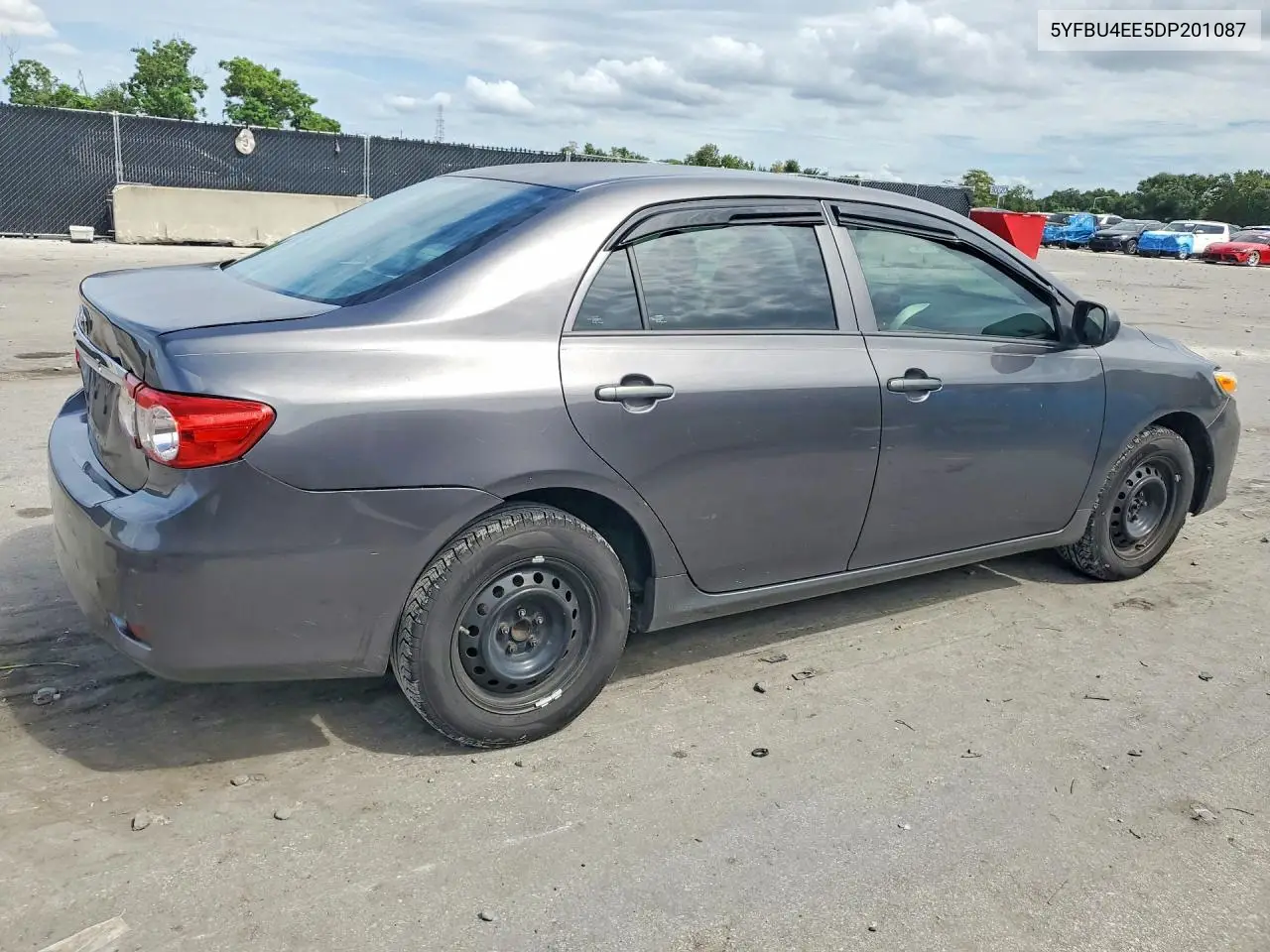 2013 TOYOTA COROLLA VIN 5YFBU4EE5DP201087 — фото 3