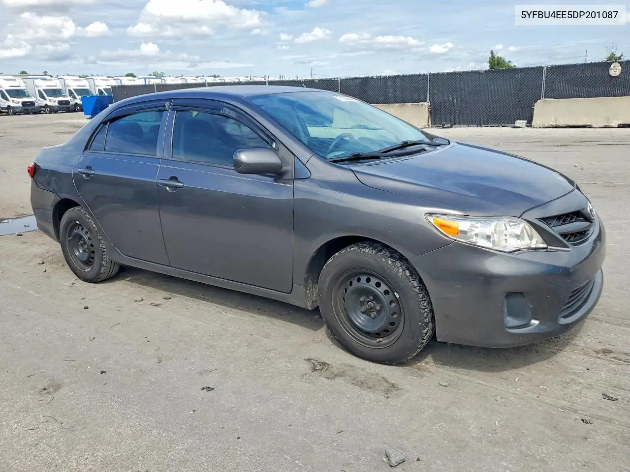 2013 TOYOTA COROLLA VIN 5YFBU4EE5DP201087 — фото 4