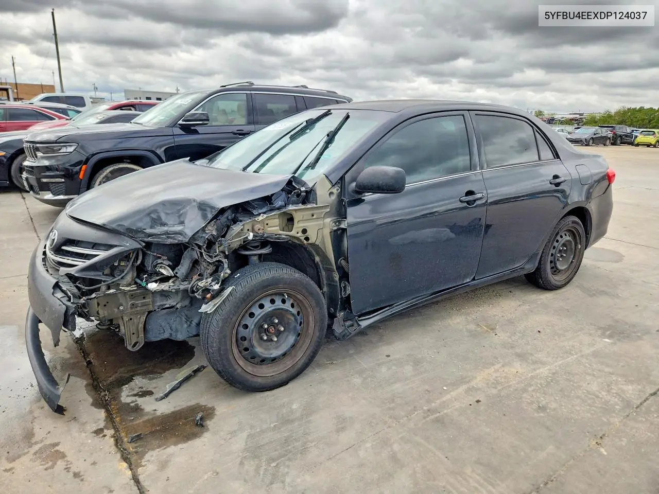 TOYOTA COROLLA 2013, VIN 5YFBU4EEXDP124037