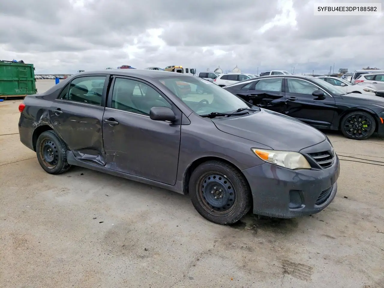 2013 TOYOTA COROLLA VIN 5YFBU4EE3DP188582 — фото 4