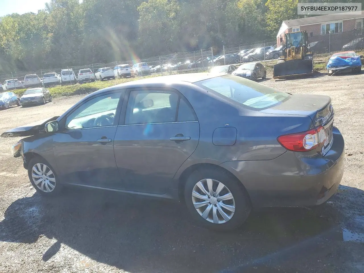 2013 TOYOTA COROLLA VIN 5YFBU4EEXDP187977 — фото 2