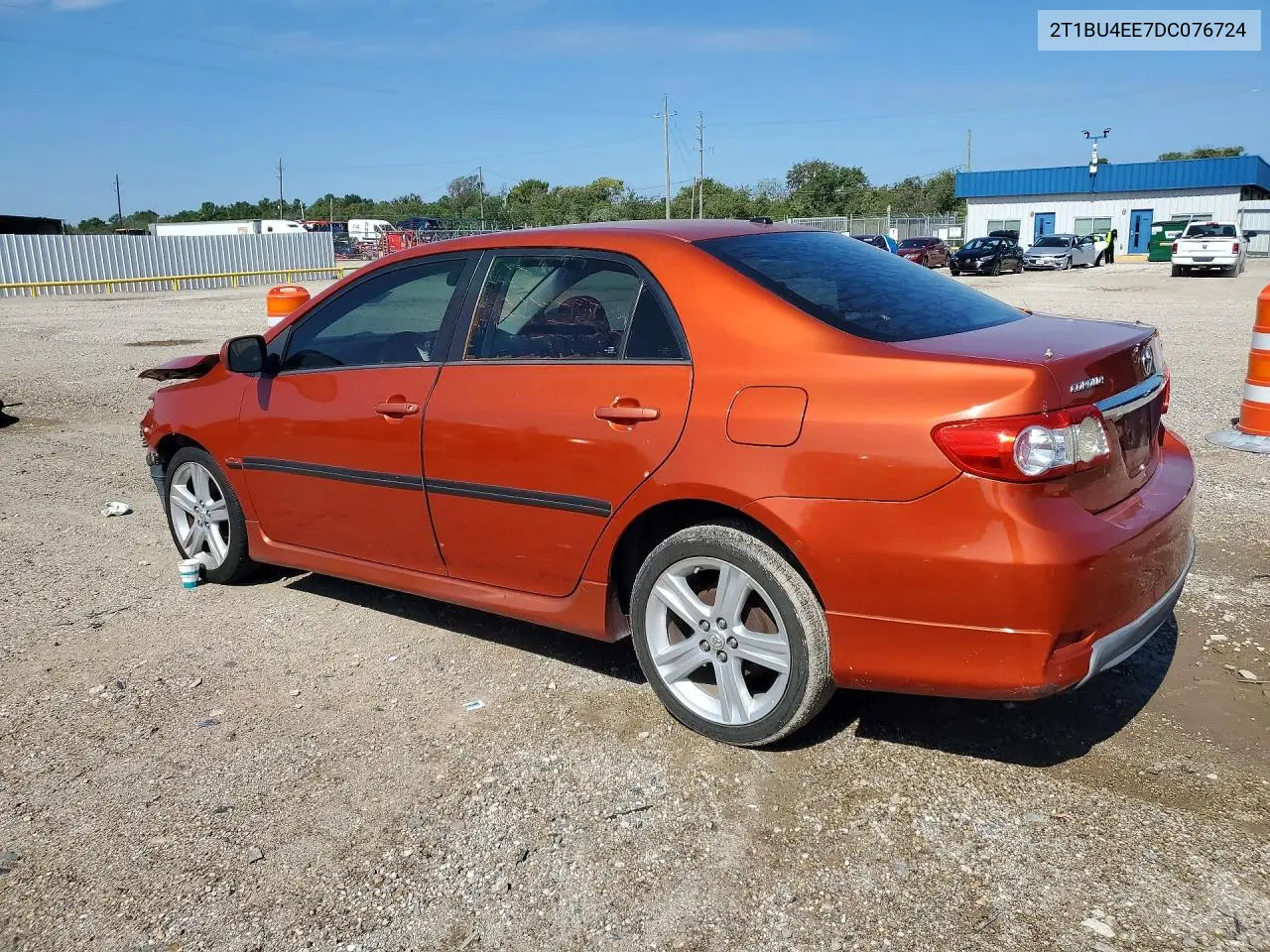 2013 TOYOTA COROLLA VIN 2T1BU4EE7DC076724 — фото 2