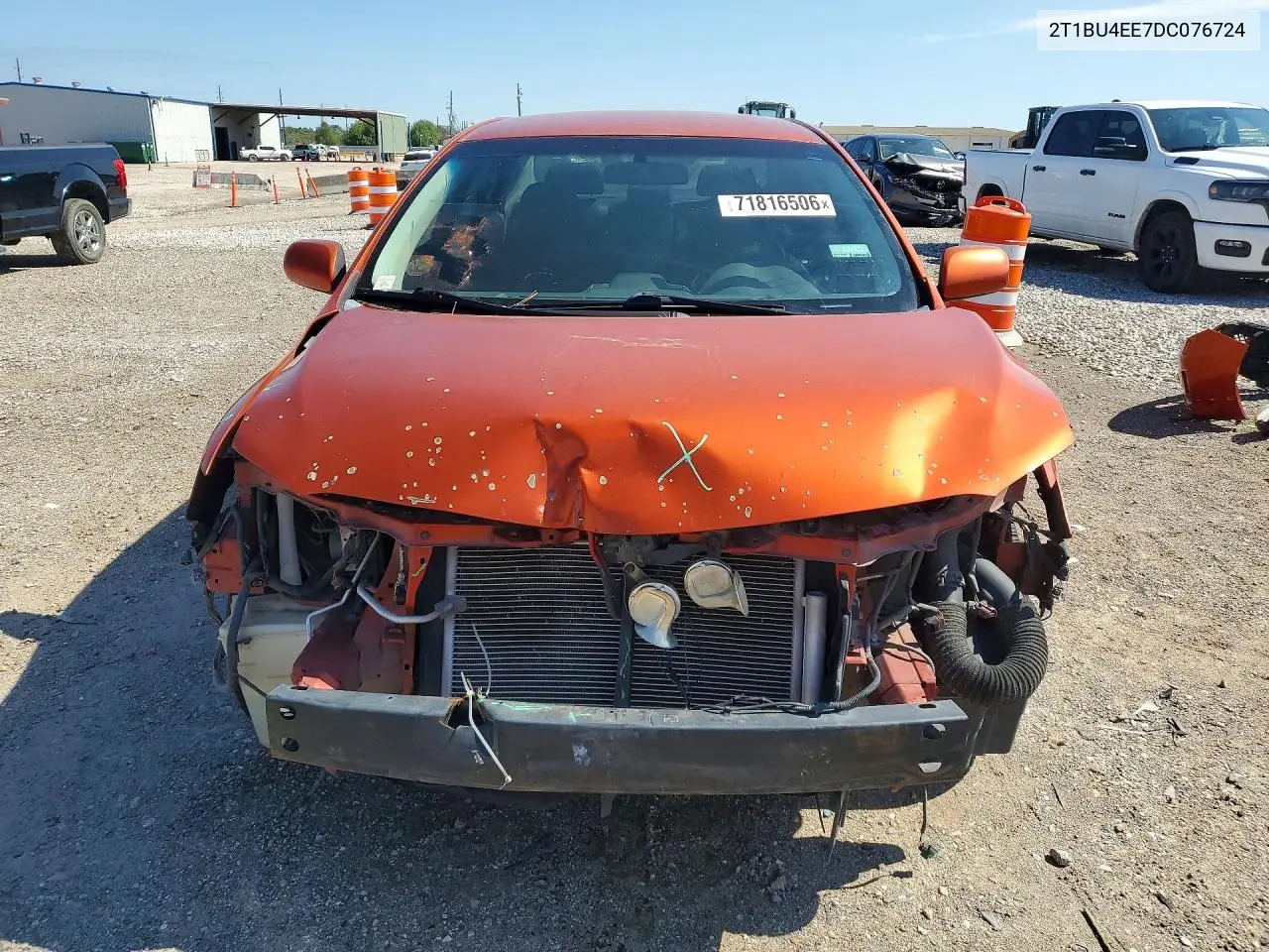 2013 TOYOTA COROLLA VIN 2T1BU4EE7DC076724 — фото 5