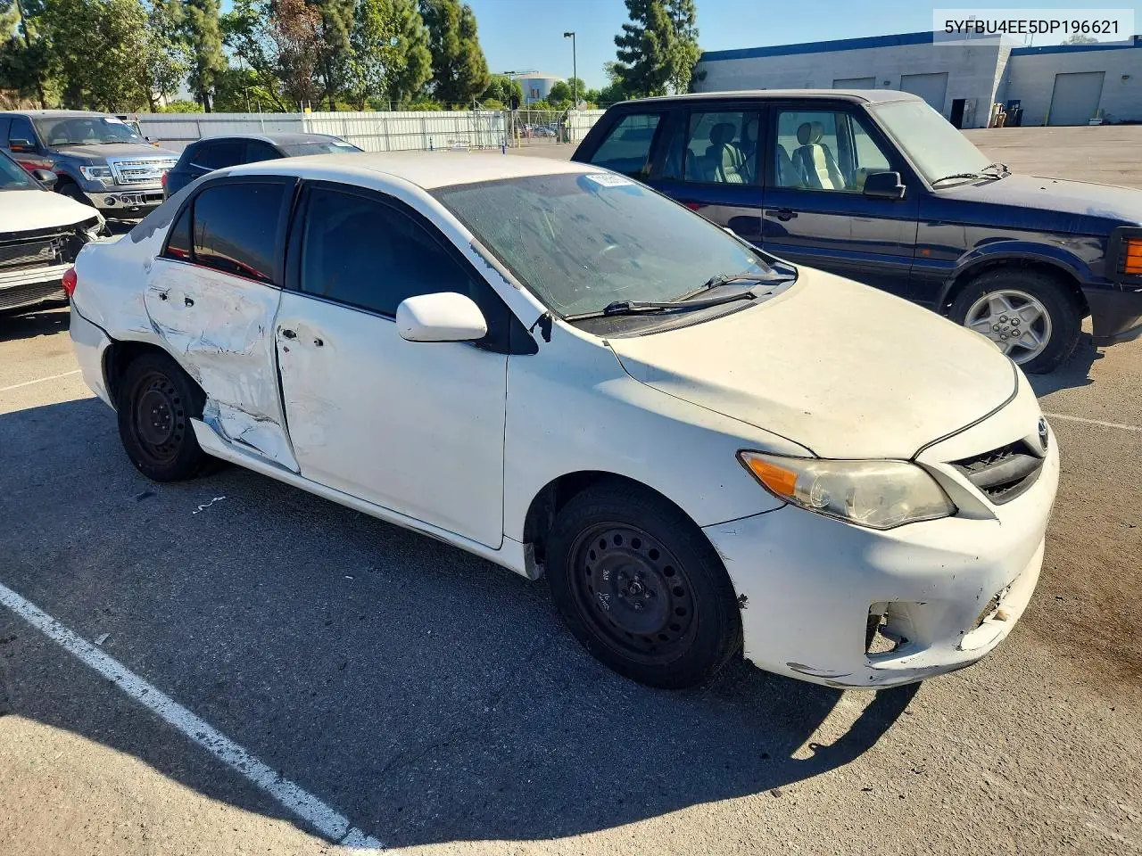 2013 TOYOTA COROLLA VIN 5YFBU4EE5DP196621 — фото 4