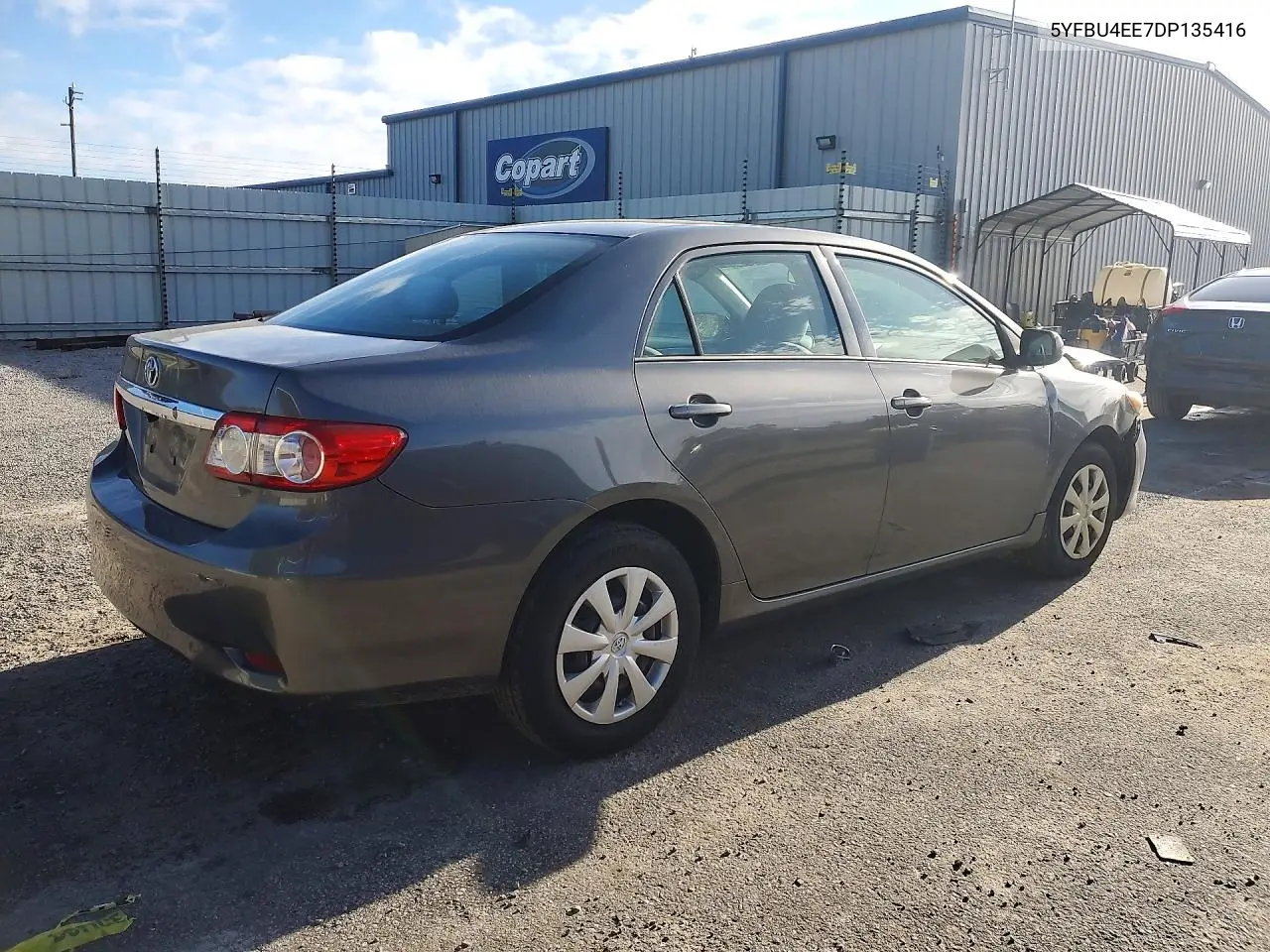 2013 TOYOTA COROLLA VIN 5YFBU4EE7DP135416 — фото 3