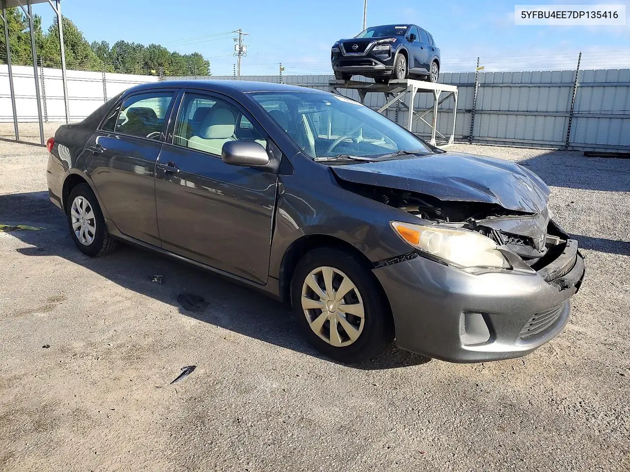 2013 TOYOTA COROLLA VIN 5YFBU4EE7DP135416 — фото 4