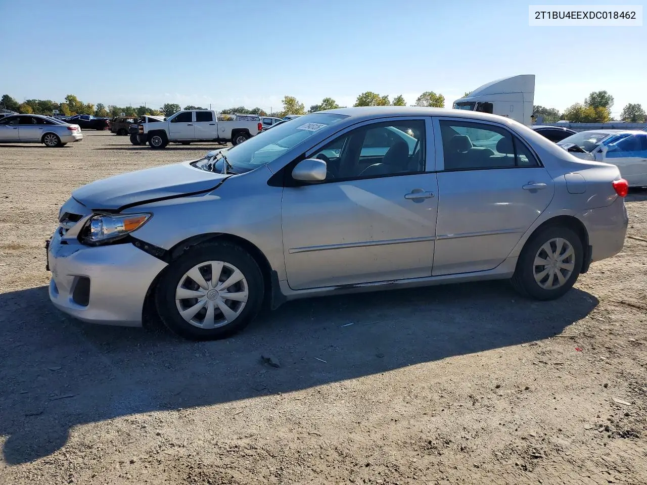 TOYOTA COROLLA 2013, VIN 2T1BU4EEXDC018462