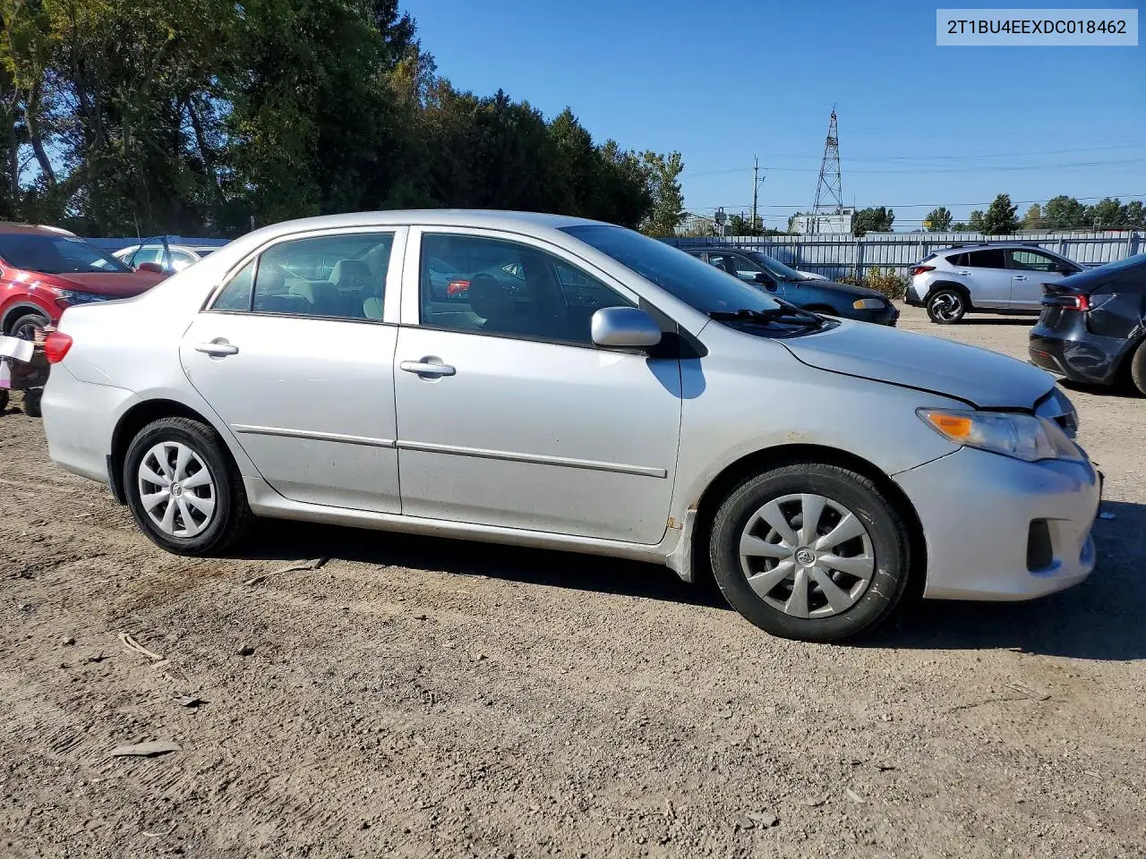 2013 TOYOTA COROLLA VIN 2T1BU4EEXDC018462 — фото 4