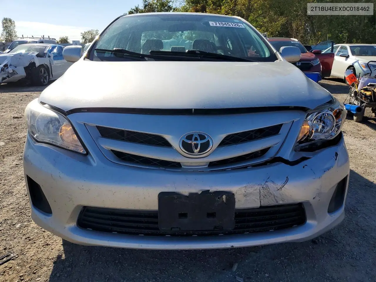 2013 TOYOTA COROLLA VIN 2T1BU4EEXDC018462 — фото 5