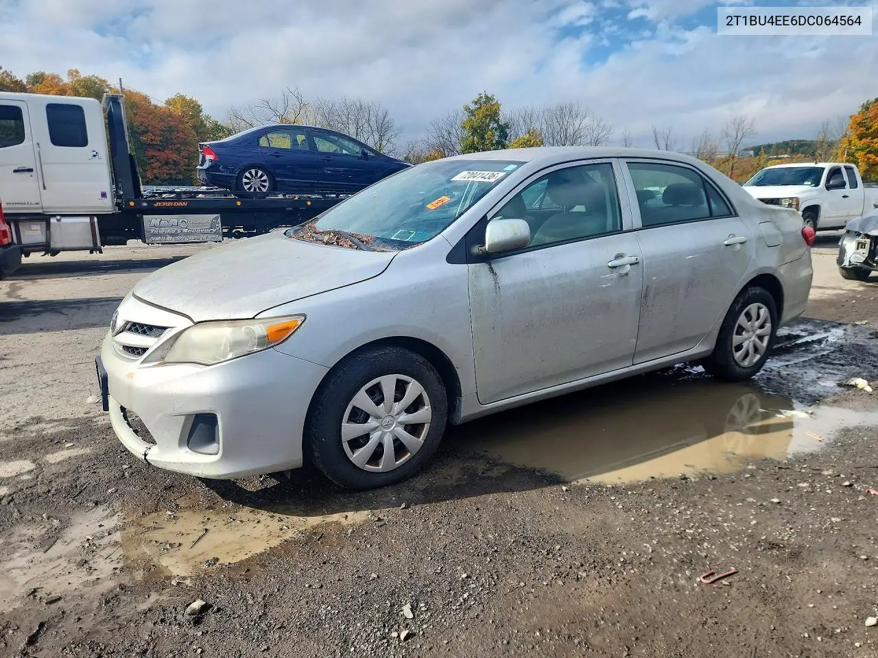 2013 TOYOTA COROLLA VIN 2T1BU4EE6DC064564 — фото 2