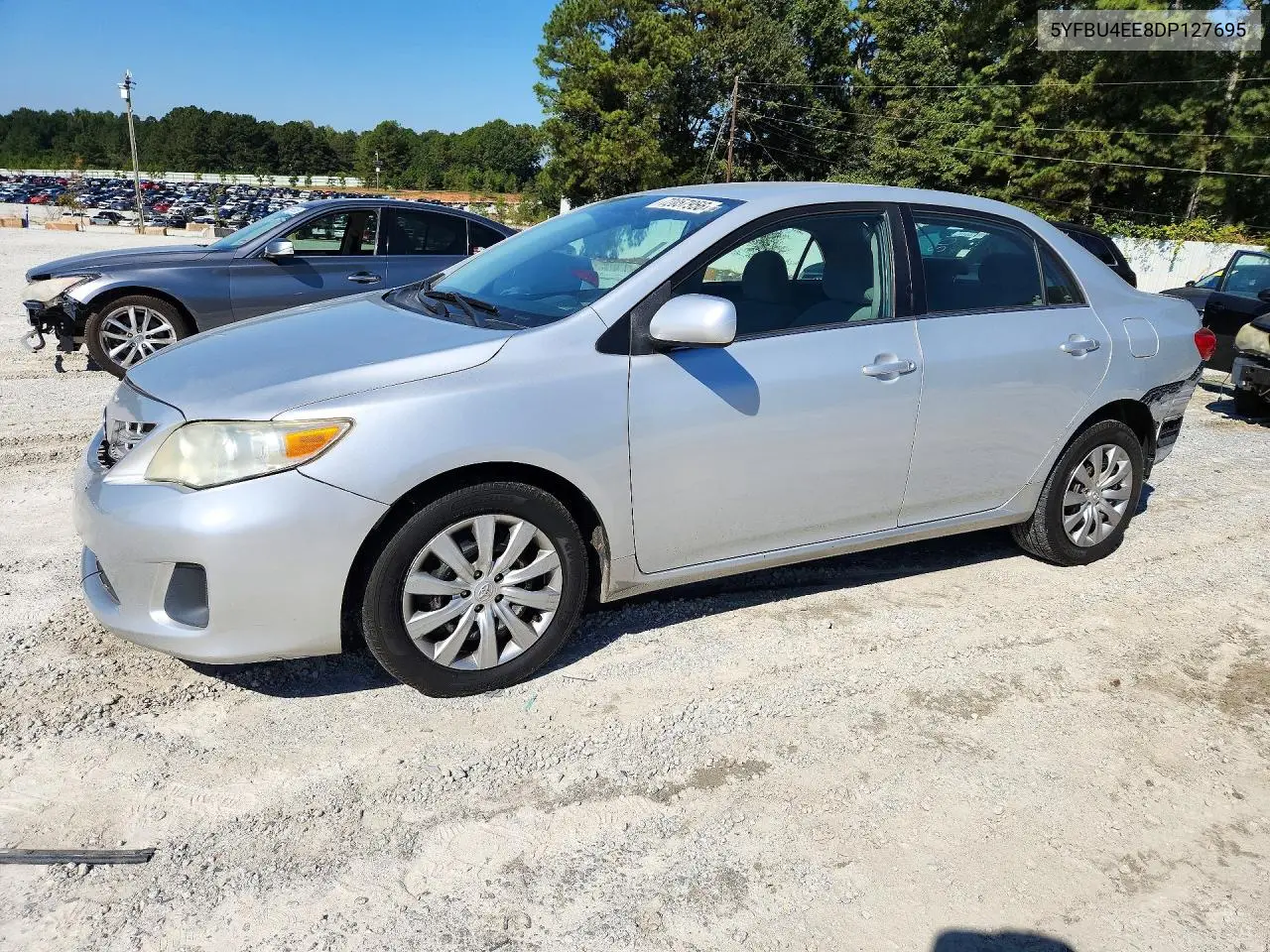 TOYOTA COROLLA 2013, VIN 5YFBU4EE8DP127695