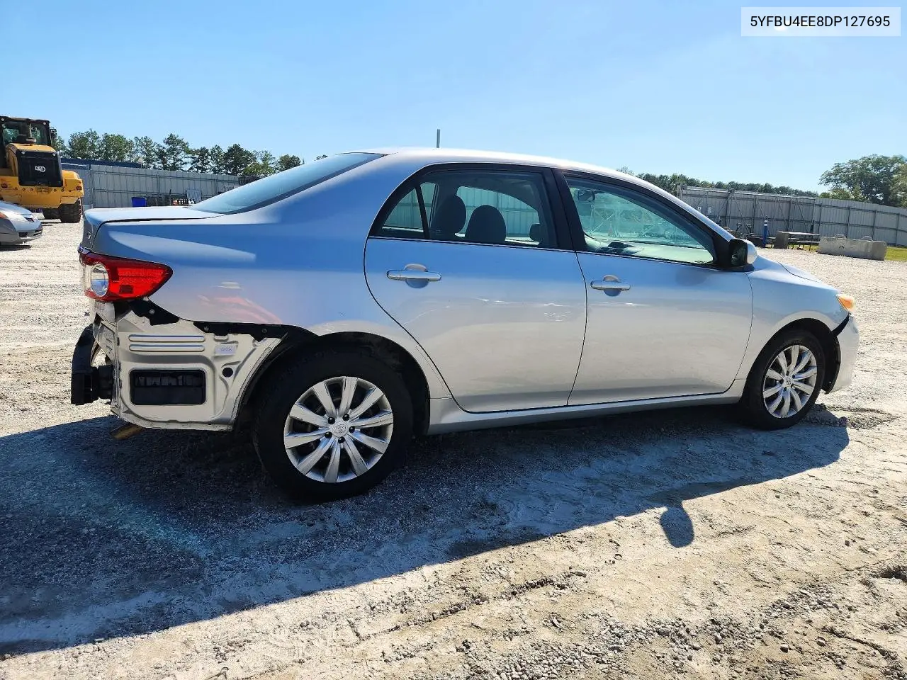 2013 TOYOTA COROLLA VIN 5YFBU4EE8DP127695 — фото 3