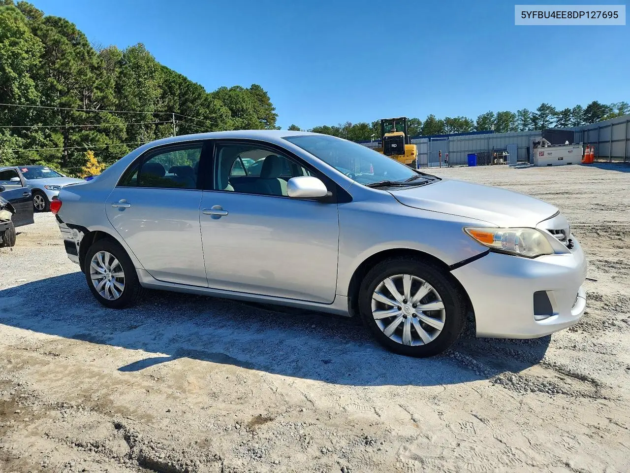 2013 TOYOTA COROLLA VIN 5YFBU4EE8DP127695 — фото 4