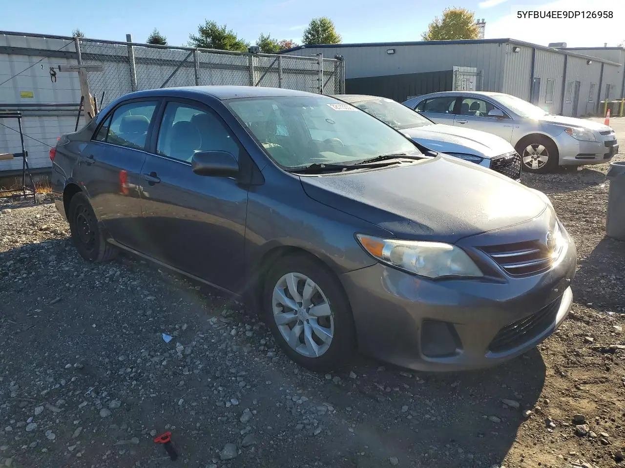 2013 TOYOTA COROLLA VIN 5YFBU4EE9DP126958 — фото 4