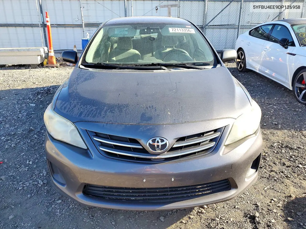 2013 TOYOTA COROLLA VIN 5YFBU4EE9DP126958 — фото 5