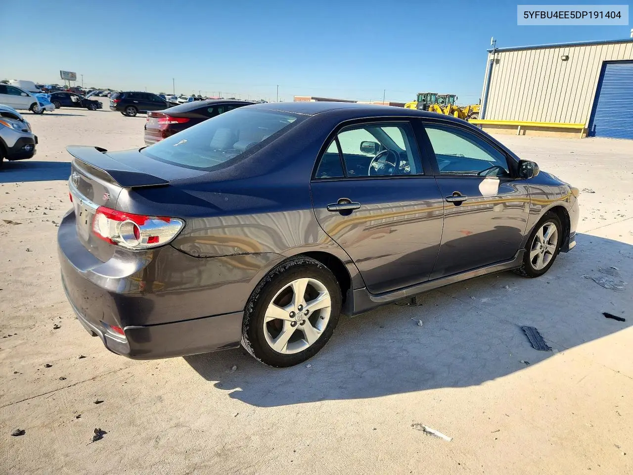 2013 TOYOTA COROLLA VIN 5YFBU4EE5DP191404 — фото 3