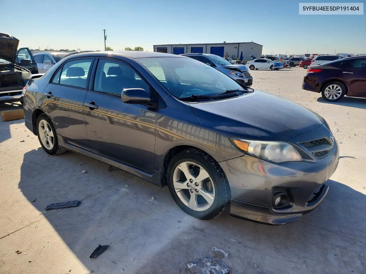 2013 TOYOTA COROLLA VIN 5YFBU4EE5DP191404 — фото 4