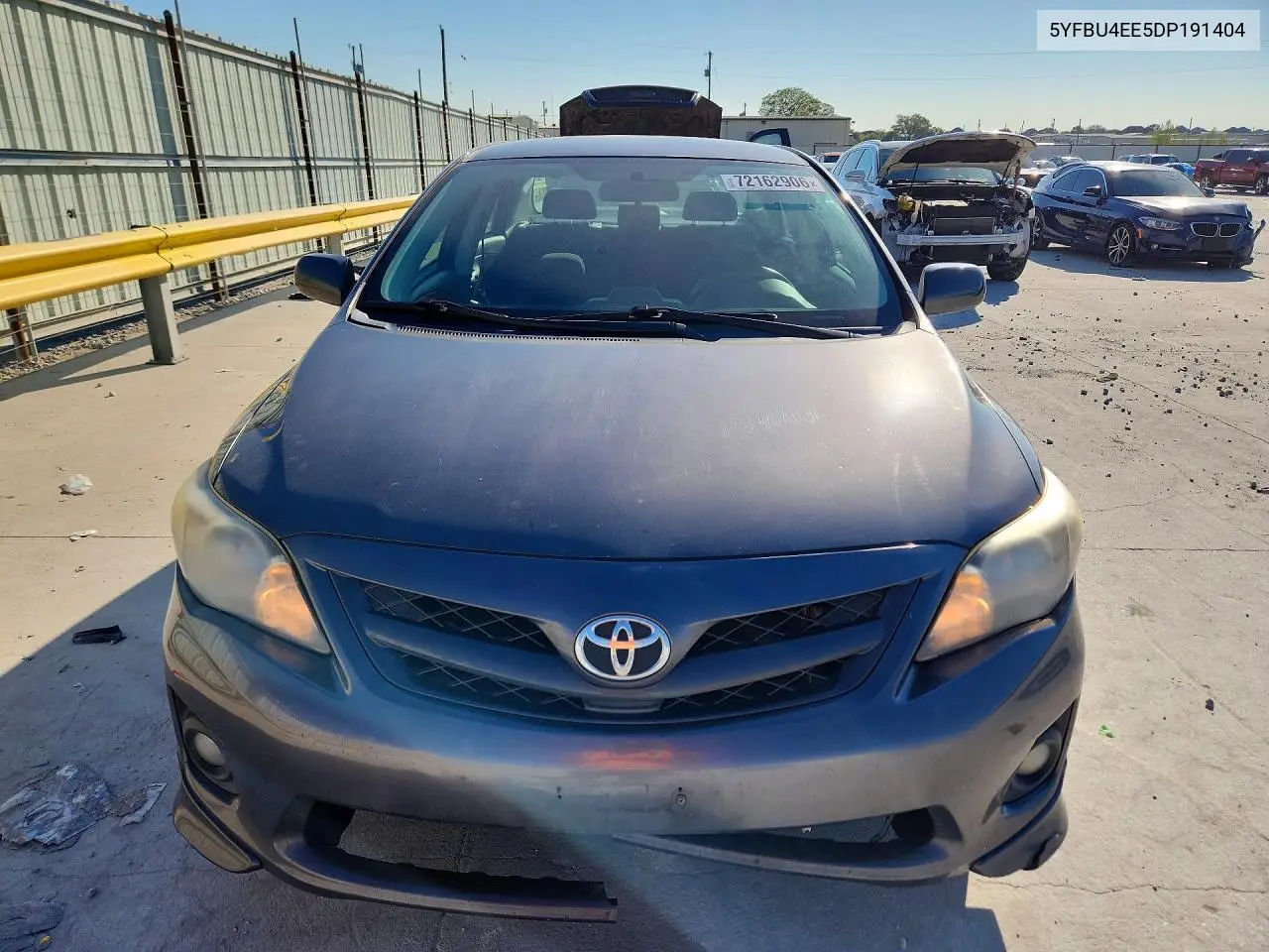 2013 TOYOTA COROLLA VIN 5YFBU4EE5DP191404 — фото 5