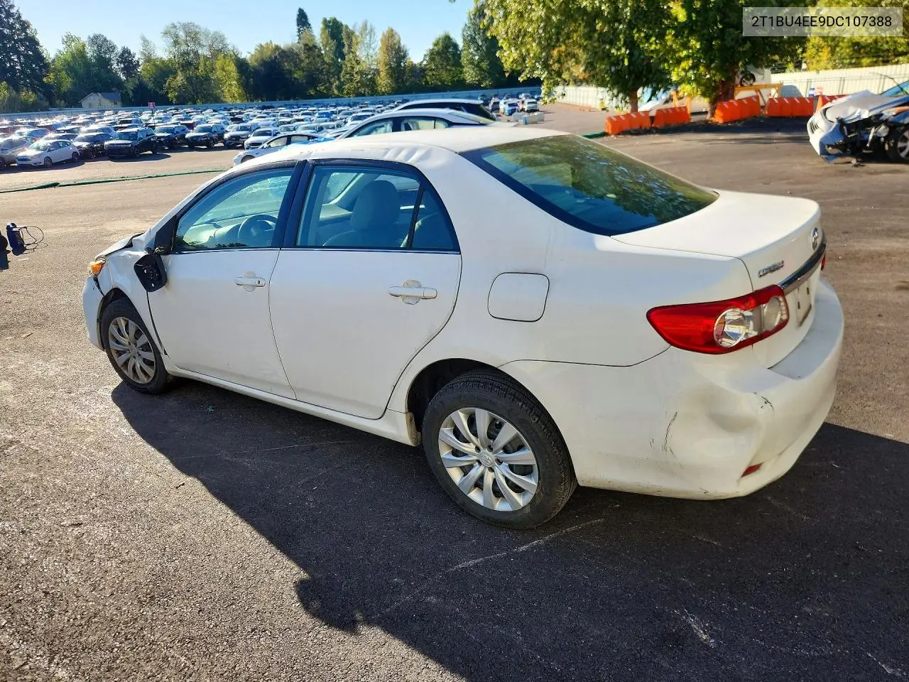 2013 TOYOTA COROLLA VIN 2T1BU4EE9DC107388 — фото 2