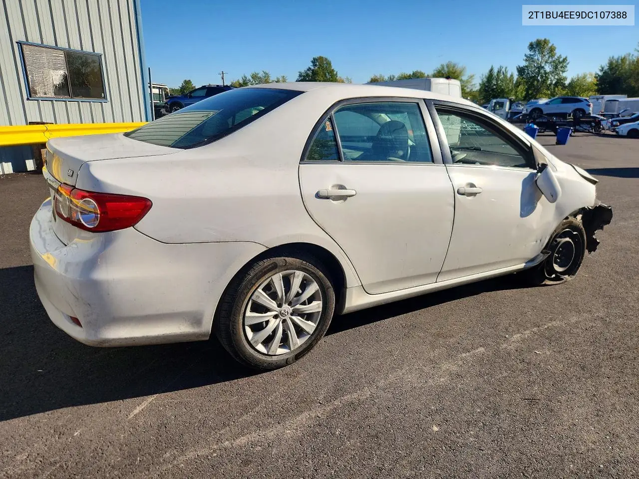 2013 TOYOTA COROLLA VIN 2T1BU4EE9DC107388 — фото 3